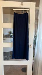 Lange soepele vallende donker blauwe rok mt M/L, Maat 38/40 (M), Blauw, Ophalen of Verzenden, Zo goed als nieuw