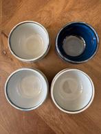 4 kleine blauwe schaaltjes van Serax, Huis en Inrichting, Ophalen of Verzenden, Nieuw