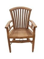 Teak tuin stoel met arm, Tuin en Terras, Tuinstoelen, Ophalen, Nieuw, Teakhout