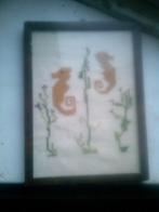 Borduurwerkje Zeepaarden, Hobby en Vrije tijd, Borduren en Borduurmachines, Ophalen of Verzenden, Patroon