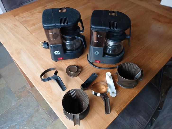 Twee DE Koffiezetapparaten - Dubbel Genieten!, Witgoed en Apparatuur, Koffiezetapparaten, Gebruikt, Gemalen koffie, Koffiemachine