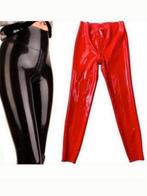 Prachtige latex broek met ritssluiting, tm 2XL, Verzenden, Nieuw, Lang