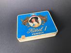 Sigarenblik Karel1, Verzamelen, Blikken, Ophalen of Verzenden, Gebruikt, Overige