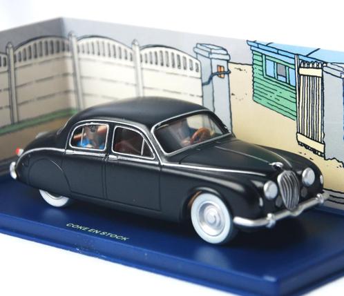 Kuifje auto no. 67 De Jaguar Mark I uit "Cokes in voorraad", Hobby en Vrije tijd, Modelauto's | 1:43, Zo goed als nieuw, Auto