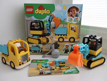 Lego Duplo 10931 Truck & Tracked Excavator  beschikbaar voor biedingen