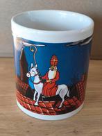 AMERIGO,SINTERKLAAS EN PIET OP HET DAK BEKER*VINTAGE VERO, Verzenden, Zo goed als nieuw