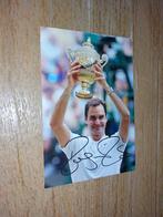Foto Roger Federer met handtekening (print) # Tennis, Verzenden, Nieuw, Overige sporten, Overige typen