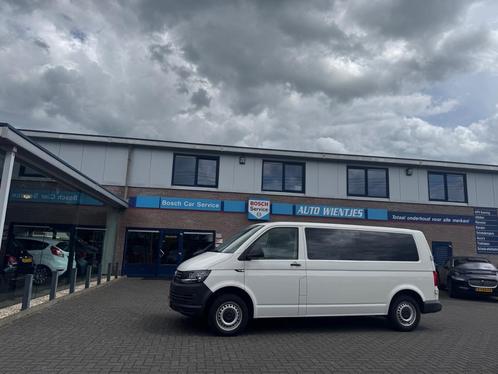 Volkswagen Transporter 2.0 TDI DC L2 75KW 6-PERS | AIRCO | C, Auto's, Bestelauto's, Bedrijf, Te koop, ABS, Achteruitrijcamera