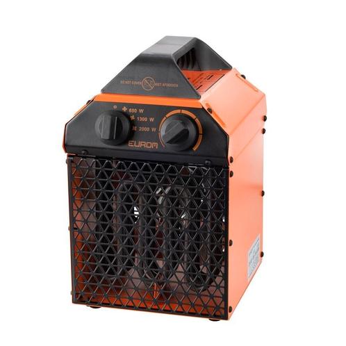 Bouwdroger huren Apeldoorn €9,99 per dag! Tot 2000w, Doe-het-zelf en Verbouw, Verwarming en Radiatoren, Zo goed als nieuw, Kachel