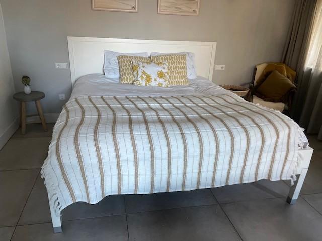 Grote plaid deken woondeken. Bruin beige katoen.H&M.  NIEUW, Huis en Inrichting, Woonaccessoires | Plaids en Woondekens, Nieuw