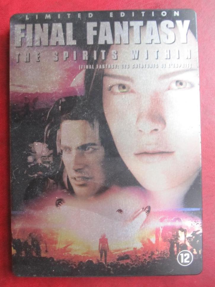 Final Fantasy - The Spirits Within (2001) steelbook, Cd's en Dvd's, Dvd's | Science Fiction en Fantasy, Zo goed als nieuw, Science Fiction
