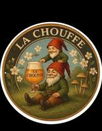 Prachtig wandbord van La Chouffe, het bekende Belgische bier, Verzamelen, Biermerken, Ophalen of Verzenden, Nieuw, Reclamebord, Plaat of Schild
