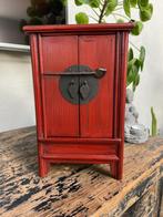 Chinees sieraden kastje in de vorm bruidskast uniek, Antiek en Kunst, Ophalen of Verzenden