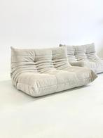 Wit & taupe / beige Ligne Roset Togo 2-zit bank, Ophalen, -, Wit, -
