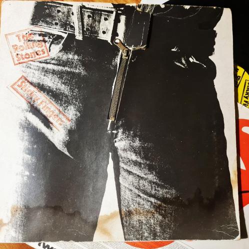 Rolling Stones - Sticky Fingers - originele LP rits uitgave, Cd's en Dvd's, Vinyl | Pop, Gebruikt, 1960 tot 1980, 12 inch, Ophalen