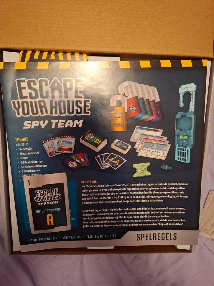 Escaperoom spel, Hobby en Vrije tijd, Gezelschapsspellen | Overige, Ophalen of Verzenden