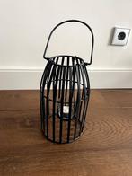 Zwarte kooi Kaarsenhouder Urban Culture, 25 tot 50 cm, Zwart, Ophalen of Verzenden, Zo goed als nieuw