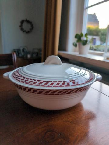 Vintage Franse dekschaal beschikbaar voor biedingen