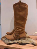 Cognackleurige Hoge Laarzen 41, Kleding | Dames, Hoge laarzen, Bruin, Ophalen of Verzenden, Onbekend