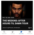 THE WEEKND 17 JULI GOLDEN CIRCLE LINKS X2, Tickets en Kaartjes, Twee personen, Juli