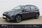 Hyundai Bayon 1.0 T-GDI Comfort Smart / Cruise Control / Nav, Auto's, Hyundai, Te koop, Zilver of Grijs, 101 pk, Vermoeidheidsdetectie