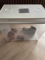 Hamster bak, Dieren en Toebehoren, Ophalen of Verzenden, Gebruikt, Terrarium of Paludarium