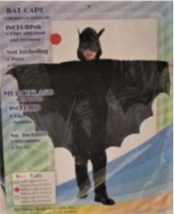 Batcape + hood en oogmasker mt 122 / 140 beschikbaar voor biedingen