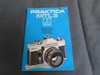 Praktica MTL 3 camera gebruiksaanwijzing, Ophalen of Verzenden, Gebruikt, Spiegelreflex, Overige Merken