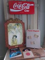 Lotje vintage Coca-Cola + 8 magneten, Ophalen of Verzenden, Huis en Inrichting