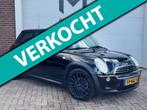 Mini Mini 1.6 Cooper S Chili - Climate - Cruise - Leder, Auto's, Mini, Voorwielaandrijving, Gebruikt, Zwart, 4 cilinders