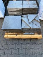 Terrastegel 60x60x4 cm Grijs (Gebruikt) - J&W 122, Tuin en Terras, Tegels en Klinkers, Ophalen, Gebruikt, 5 tot 10 m², Nvt