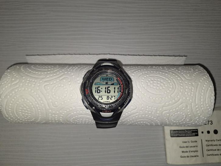 Casio Pathfinder horloge model 2273, Sieraden, Tassen en Uiterlijk, Horloges | Heren, Zo goed als nieuw, Polshorloge, Casio, Staal
