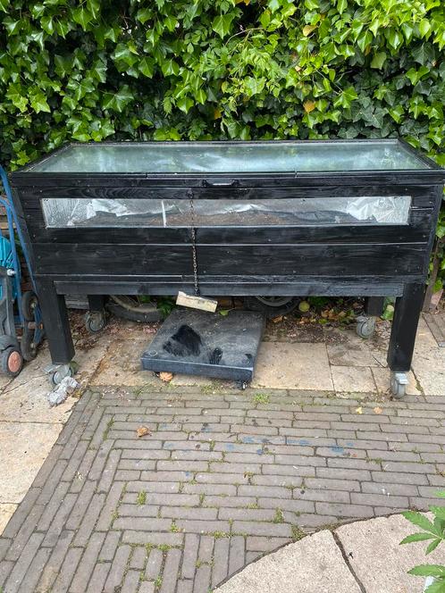 Kweektafel met dubbel glas, Tuin en Terras, Kweekspullen, Zo goed als nieuw, Kweekbak, Ophalen of Verzenden
