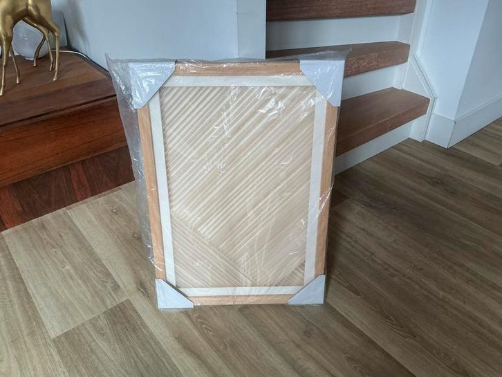 HK Living Gelaagd Papieren Schilderij, Huis en Inrichting, Woonaccessoires | Schilderijen, Tekeningen en Foto's, Nieuw, Schilderij