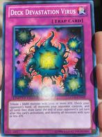 Yu-Gi-Oh! Deck Devastation Virus GLD4 Limited Edition !, Hobby en Vrije tijd, Verzenden, Zo goed als nieuw, Losse kaart
