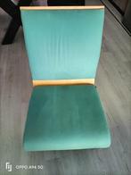 Vintage Fauteuil Mintgroen Helland, Hout, Gebruikt, Minder dan 75 cm, Vintage