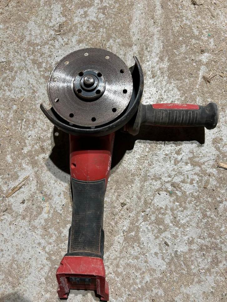 Milwaukee M18 FSAG125 Slijptol, Doe-het-zelf en Verbouw, Gereedschap | Schuurmachines, Gebruikt, Overige typen, Minder dan 600 watt