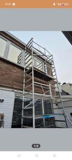 Te huur, steiger, Ophalen of Verzenden, Zo goed als nieuw, Rolsteiger of Kamersteiger, 5 meter of hoger
