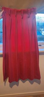 Plooi gordijn fuchsia roze, Overige kleuren, 100 tot 150 cm, Zo goed als nieuw, 50 tot 100 cm
