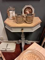Leuk Brocante Tafeltje met Lade, Ophalen