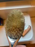 Antieke verzilverde Borstelset met Rozen, Antiek en Kunst, Ophalen of Verzenden, Zilver