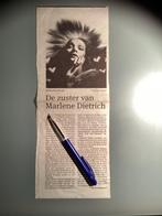 Kranten knipsel  over MARLENE DIETRICH ., Cd's en Dvd's, Vinyl Singles, Ophalen of Verzenden, Zo goed als nieuw