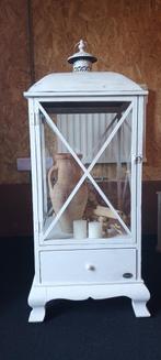 riverdale xxl windlicht/ vitrine, Huis en Inrichting, Ophalen, Zo goed als nieuw, Hout, Minder dan 25 cm