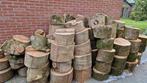 Stam hout gevraagd, boomstammen eik,beuk,els,berk, 3 tot 6 m³, Ophalen of Verzenden, Eikenhout, Stammen