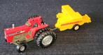 Britains Toys Tractor 595 Massey Ferguson Dubbele Wielen, Ophalen of Verzenden, Gebruikt, Tractor of Landbouw, Britains