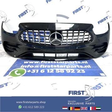 W213 W238 BUMPER 2023 FACELIFT AMG VOORBUMPER ZWART E Klasse beschikbaar voor biedingen