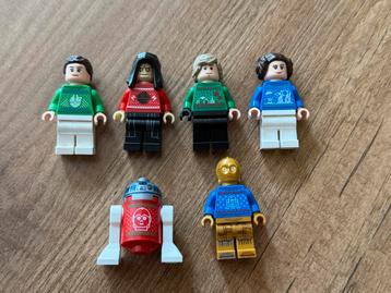 6x Lego Star Wars minifigures (Christmas Jumper collectie) beschikbaar voor biedingen