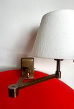 Wandlamp met stofkap en aan/uit knop (25X), Ophalen, Gebruikt, Metaal