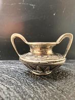 Zilveren Miniatuur Vaas / amfoor, Verzenden, Zilver