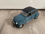 1:18 Solido Citroen 2CV blauw Zonder doos, Solido, Gebruikt, Ophalen of Verzenden, Auto